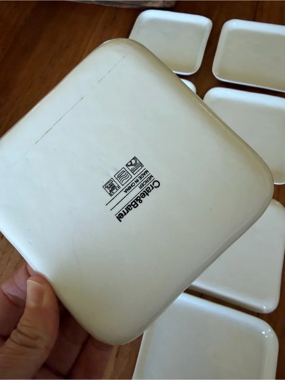 Crate&Barrel White Mercer 5